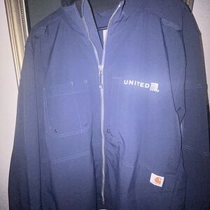 Carhartt Navy Blue Work Jacket